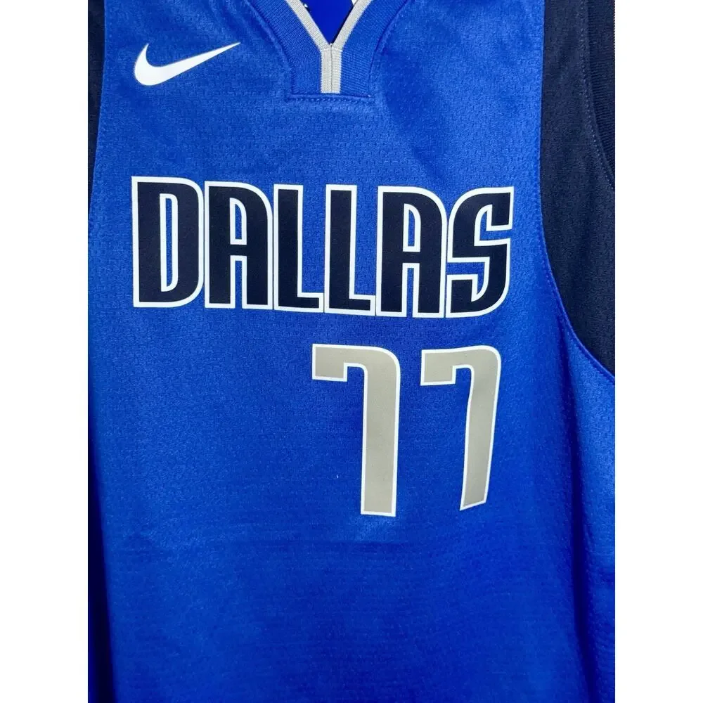 Luka Doncic Dallas Mavericks Youth Icon Edition Swingman Jersey Size S- NWT